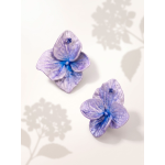 Sapphire Hydrangea Stud Earrings
